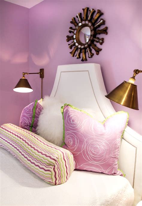 What is the best color scheme for a bedroom? Lavender Girl's Bedroom - Contemporary - girl's room ...