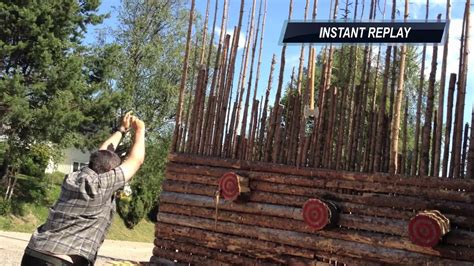 Axe throwing is taking off as a new, popular sport and pastime. Axe Throw - YouTube