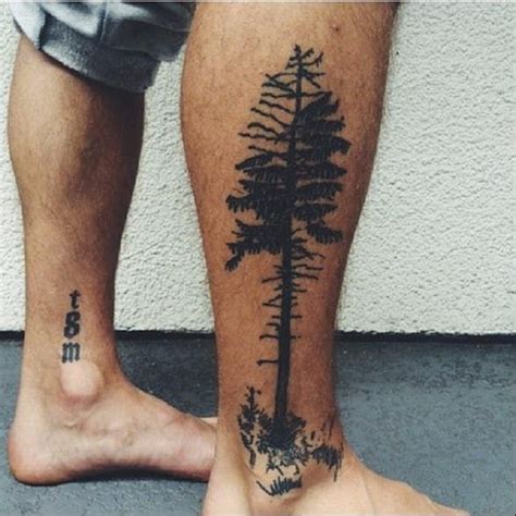 So that you in all probability love timber! Blackwork pine tree tattoo design by st.marys.ink # ...