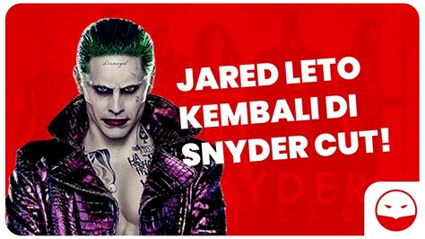 Jared leto's joker will appear along with an expanded part for joe manganiello's deathstroke. JARED LETO Kembali sebagai JOKER di SNYDER CUT (Zack ...