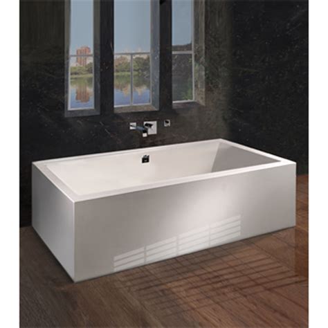 Offers excellent pain relief and relaxation. MTI Andrea 8A Freestanding Sculpted Tub (71.625" x 36" x ...