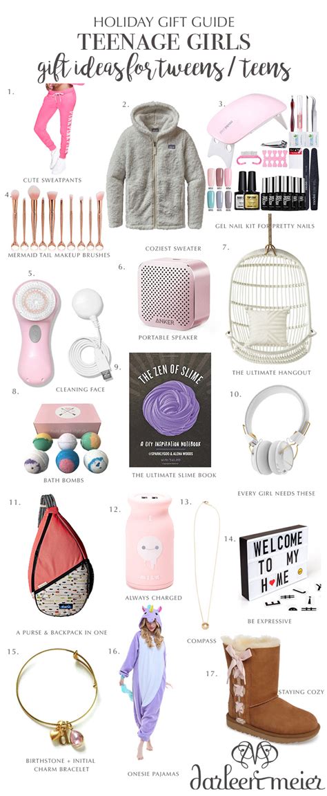 At find me a gift, we try and simplify your search for a birthday present for her with plenty of inspiration in one place. Holiday Gift Guide for Teen Girls - Darling Darleen | A ...