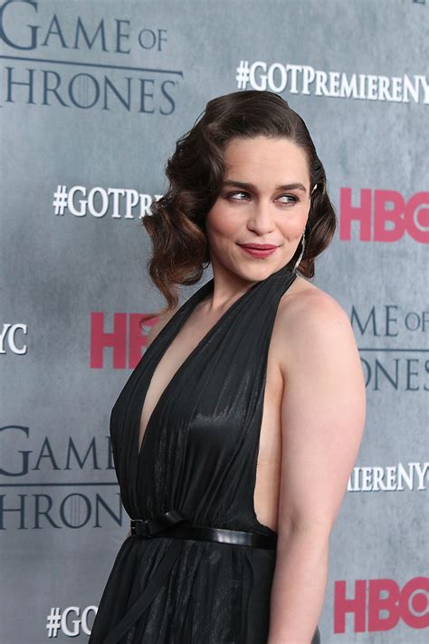 Game of thrones season eight had its premiere on april 3 in new york with cast past and present in attendance. Emilia Clarke at 'Game of Thrones' Season 4 Premiere in ...
