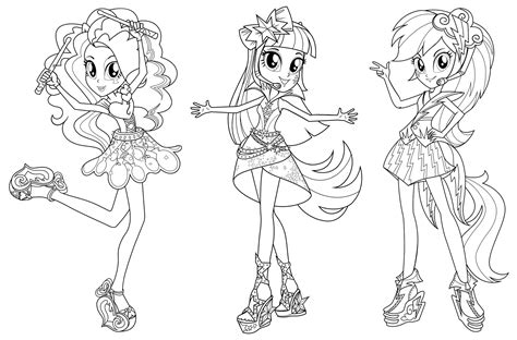 More images for little pony coloring pages game » Equestria Girl Coloring Pages To Print at GetDrawings ...