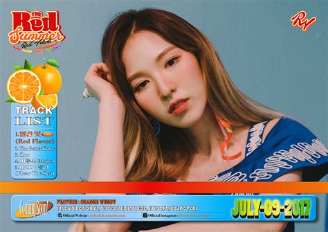 The original version had some extra cuts that disrupted the flow. Red Velvet 'The Red Summer' teasers — Orange Wendy ...