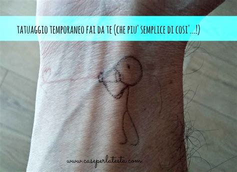 Come si fa un tatuaggio. Come fare un tatuaggio temporaneo * DIY temporary tattoo ...