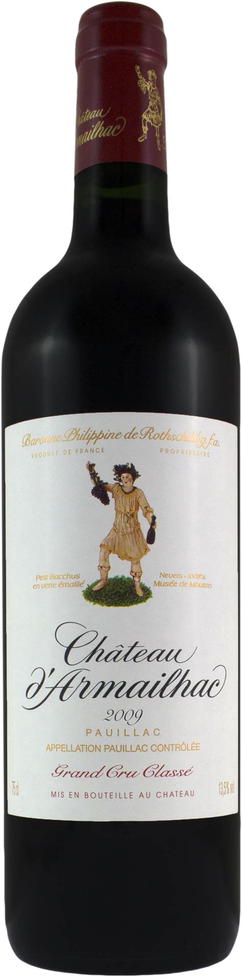 Around 10k php, chateau d'armailhac pauillac of baron philippe de rothschild is one of the best wines i've ever tasted. 2009 Chateau D'armailhac | Wine Library