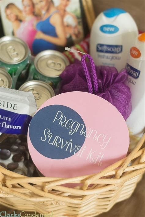 We chose strawberries, blackberries, raspberries. Pregnancy Survival Kit Gift Ideas