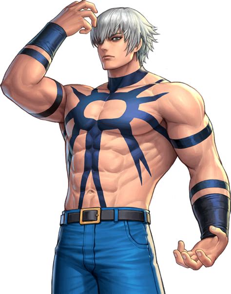 He has white hair, white trousers, and a tattoo across his chest, though this appearance is mainly due to his possession of chris. False Advent Orochi (KOFAS) | The King of Fighters All ...