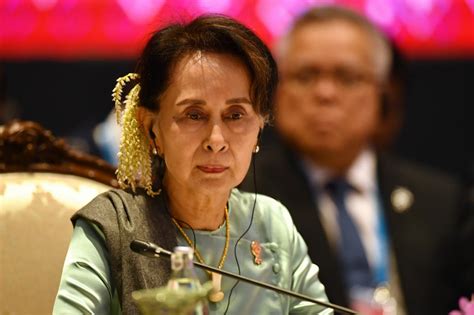 Ms suu kyi originally faced two charges of illegally importing walkie talkies and violating myanmar's natural disaster law, but further charges were added on. Aung San Suu Kyi to lead Myanmar defence against ICJ case ...
