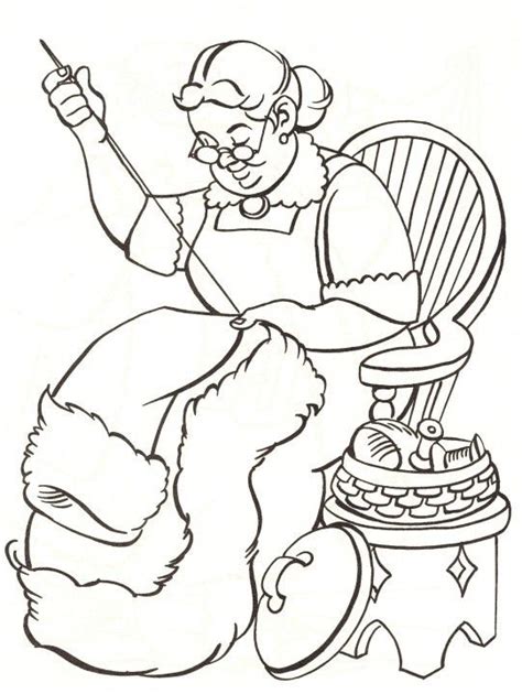 Rebecca rabbit with a balloon. Mrs Claus Coloring Pages at GetDrawings | Free download