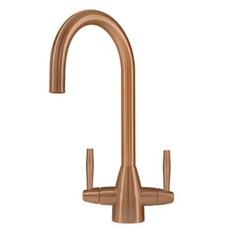 Tap turn operation lever operation. Caple AVEL Twin Lever Kitchen tap - Sinks-Taps.com