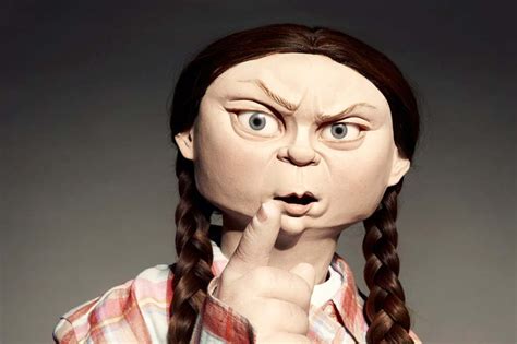 Her parents tried to dissuade her. Spitting Image defends Greta Thunberg puppet following ...
