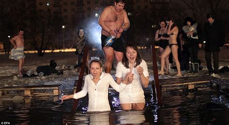 Enjoy our hd porno videos on any device of your choosing! Come on in, the water's freezing: Hundreds of Russians ...