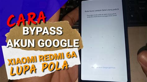 Lupa akun google xiaomi 4x. Bypass akun google Xiaomi Redmi 6A Lupa Pola (Tanpa PC ...