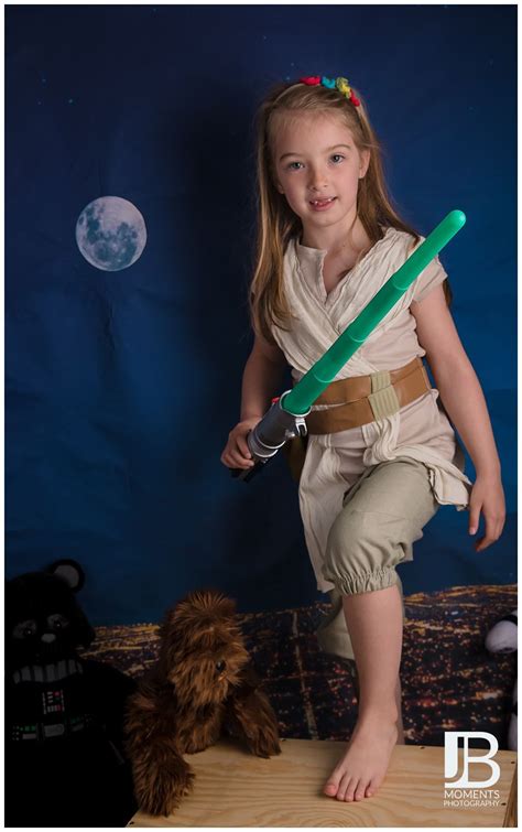 Feel the force of 'star wars: May the fourth mini session with mini Rey. Star Wars Day ...