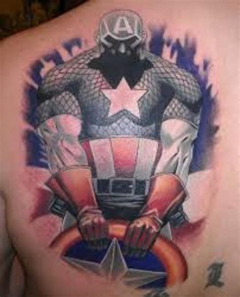 The character received a great reaction from americans of all ages because what it stood. Captain America Tattoo Designs And Meanings-Captain ...