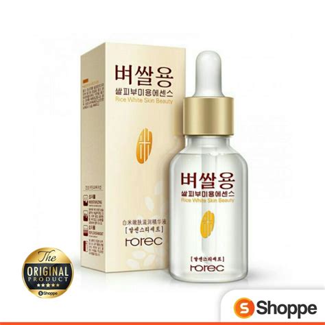 This white rice serum supports nourishing and moisturizing skin. ROREC White Rice Serum | SHOPPE.LK