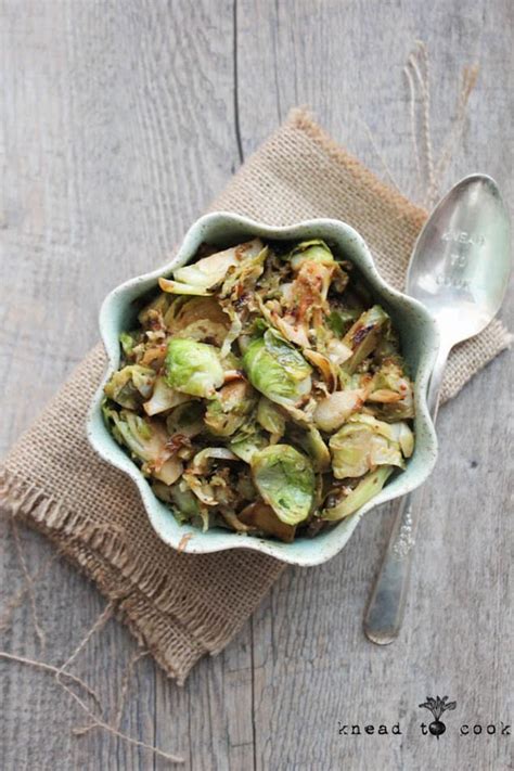 I prefer brussel sprouts roasted and did that for this dish. Sautéed Brussels Sprouts with Mustard and Balsamic