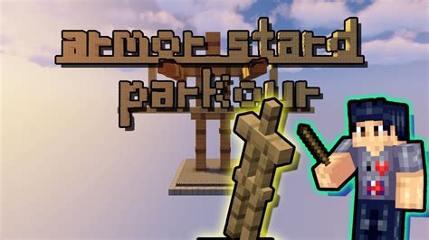 Armor stands are wooden sculptures that can equip armor and wield items in minecraft — and with the right data tags, they can be posed and set up any one problem with armor stands is that players can freely mess with its equipment. Minecraft: Armour Stand Parkour | NEW Parkour Ideas - YouTube