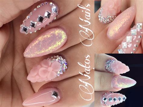 Переглядів 1,1 млн11 місяців тому. Uñas Acrilicas Decoradas | Bling Bling Glamour Nails ...