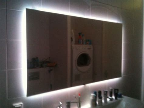 Illuminated bathroom mirrors a stylish bathroom lighting. LED backlit ; heated Bathroom Mirror | Led mirror bathroom ...