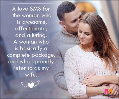 A little humor and pun can cheer up married couples, boyfriend, girlfriend. Love SMS For Wife: 50 SMS Texts To Express And Impress!