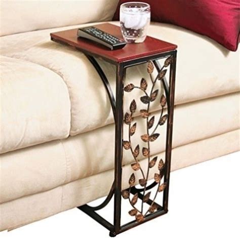 When they are not in use, these trays this allows you to store it under your couch or in a closet. VINE SIDE SOFA END TABLE WOOD DESK TV SNACK DRINK BOOK ...