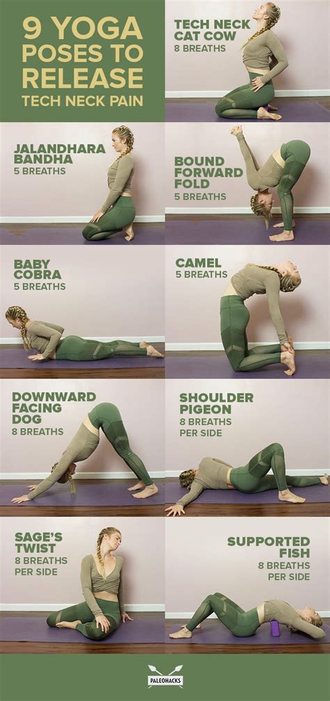 Take a break from all of your tasks and tend to your body. 9 Yoga Poses to Release Tech Neck Pain | Fitness & Mobility