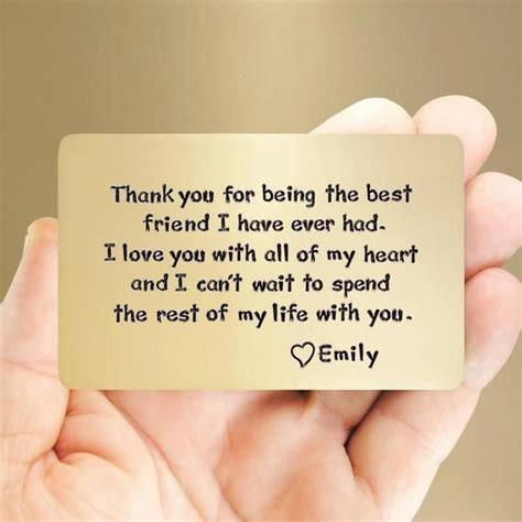 If you ever had doubt what is most efective way to show your love on this special day, then we will tell you the secret. Mens Gift Custom Wallet Card Valentines Day Gift For Him Men Like Metal Meaningful Gift Idea ...