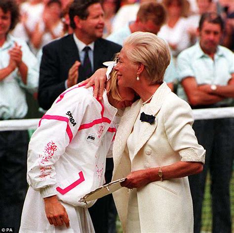 Former wimbledon champion jana novotna has died, aged 49, at her home in the czech republic following a long battle with cancer.while novotna became famous. Duchess of Kent opens up about famous hug with Jana ...