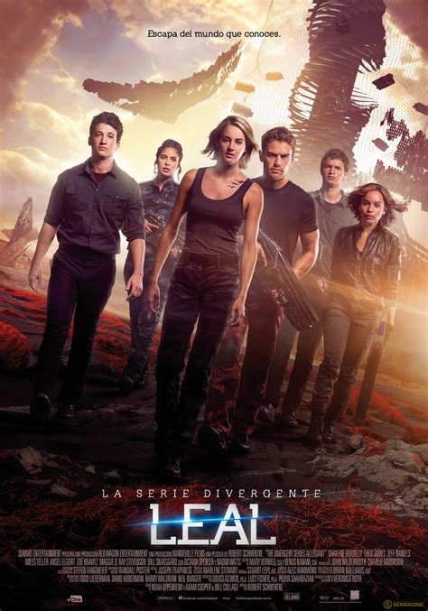 Ella es muy latina y él aunque nació en colombia, se crió en estados unidos.mientras para rosa maría la familia es lo primero, para david la vida se sintetiza en trabajar y hacer dinero. Divergente Leal Película Completa HD ~ PelisPlus Peliculas ...
