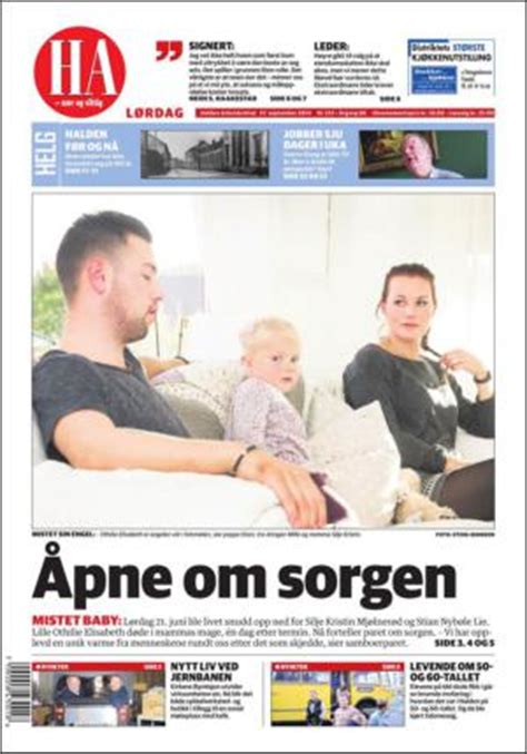 Explore @hahalden twitter profile and download videos and photos haldens lokalavis | twaku. Halden Arbeiderblad 27.09.14