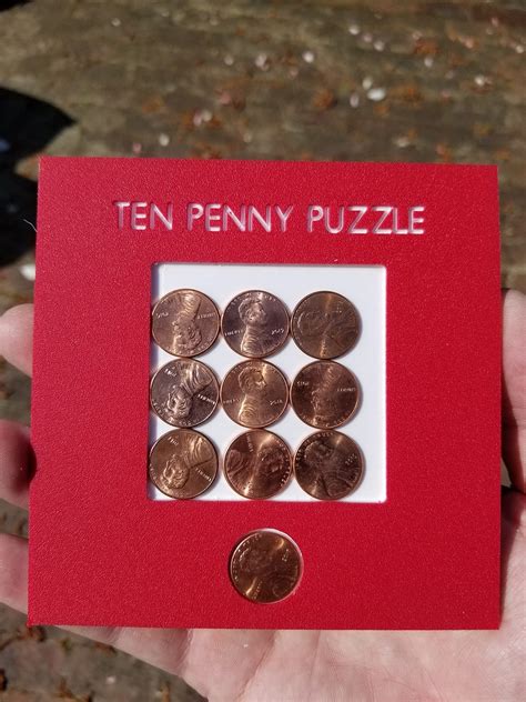 The newest and coolest puzzle games. Ten Penny Puzzle - Projects - Inventables Community Forum