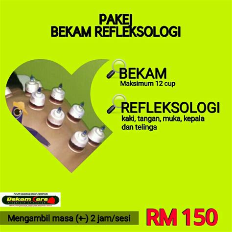 Urut seluruh badan yg melibatkan seluruh anggota badan kecuali dibahagian depan badan dan tapak kaki 60minit rm60. PAKEJ BEKAMCARE