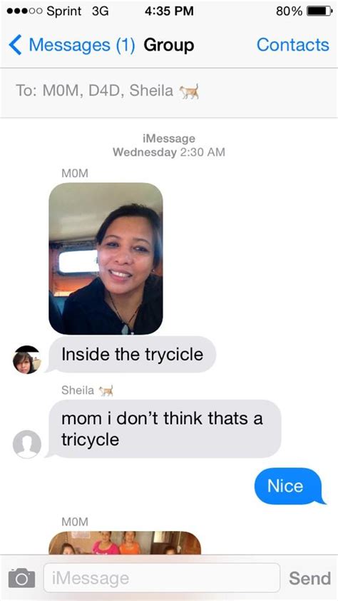 What to send to a new mom. liza on Twitter: "mom made a group chat to send a selfie ...