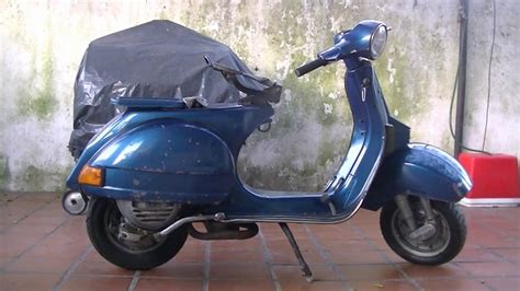 Launched in india in 1960. vespa A1 LmL 2/2 (pulida y en marcha) - YouTube