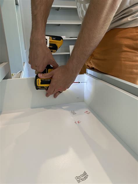 See more ideas about chris loves julia, faux wood tiles, white concrete countertops. Custom Drawer Fronts for IKEA PAX Closet Drawers - Chris Loves Julia