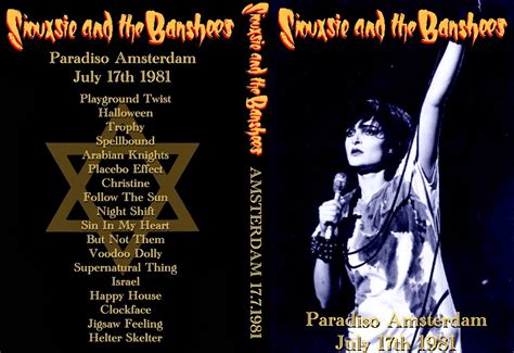 The best album credited to siouxsie and the banshees is juju which is ranked number 665 in the overall greatest album chart with a total rank score of 2,861. T.U.B.E.: Siouxsie And The Banshees - 1981-07-17 ...