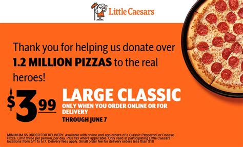 Little caesars pizza coupons and promo codes for january 2021 are updated and verified. October, 2020 Large single topping pizza + breadsticks ...