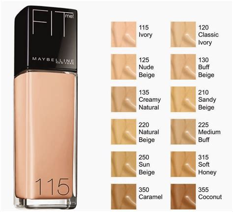 Achieve the ultimate natural look with maybelline fit me line of fresh foundations, blushes & concealers. Maybelline Fit Me Matte + Poreless Foundation - Ivory ...