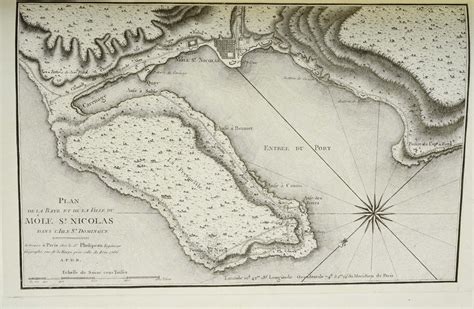 Haiti map and satellite image. Lot Detail - [MAPS AND VIEWS OF THE FRENCH COLONY OF HAITI ...