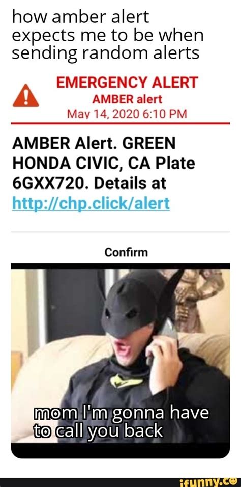 Issuing alerts in the absence of significant evidence that an abduction has taken place could lead to abuse of the amber alert system and ultimately weaken its effectiveness, according to. How amber alert expects me to be when sending random ...