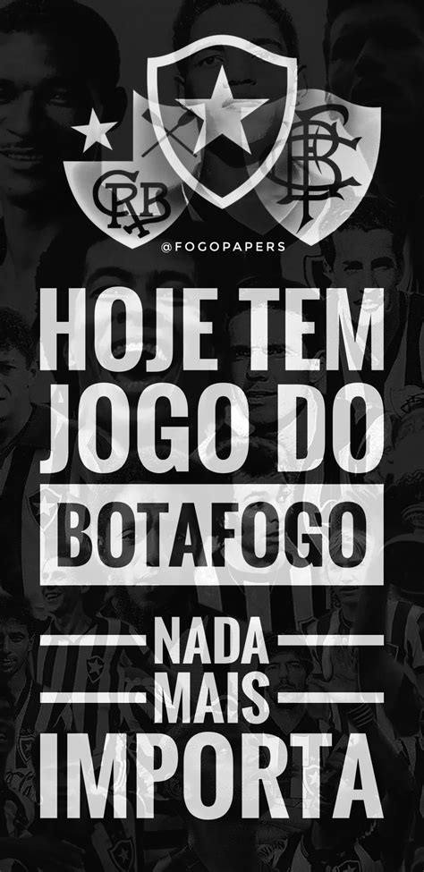 Há uma certeza na torcida do botafogo quando o jogo tem um público acima de 10 mil pessoas: Wallpaper Fogopapers - Arte: Daniel Wolf Gryner ...