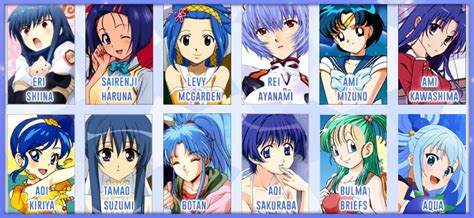 She only studies the night before the exam. Vote for Cutest Blue Haired Female Character - Forums ...