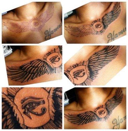 Its wings are regularly added to other tattoo plans to symbolize various tattoo implications. 57+ ideas for eye tattoo men chest #tattoo #eye | Neck tattoo, Tattoos for guys, Wing neck tattoo