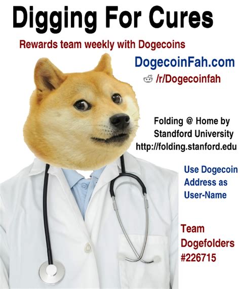 Designed to be actually used day to day. Dogecoin Folding @ Home: Earn Dogecoins while helping ...