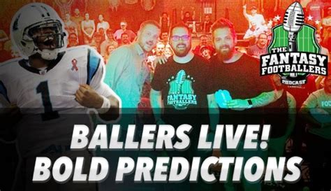 Create or join a fantasy football league, draft players, track rankings, watch highlights, get pick advice, and fantasy football rankings videos and roundtables index: Bold Predictions + Fantasy Stories from Ballers LIVE ...