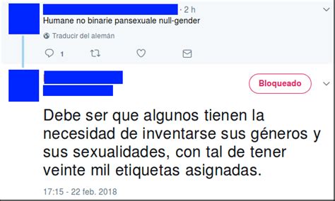 Una persona no binaria rompió en llanto y explotó cuando un compañero la mencionó en femenino. Resistencia No Binaria - Pataletas porque une NB te ...