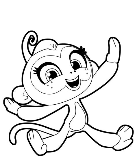 Curious george playing puppets fingers game. Fingerlings Coloring Pages - Best Coloring Pages For Kids ...